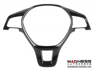 Volkswagen Golf Mk7 - Carbon Fiber - Steering Wheel Cover 